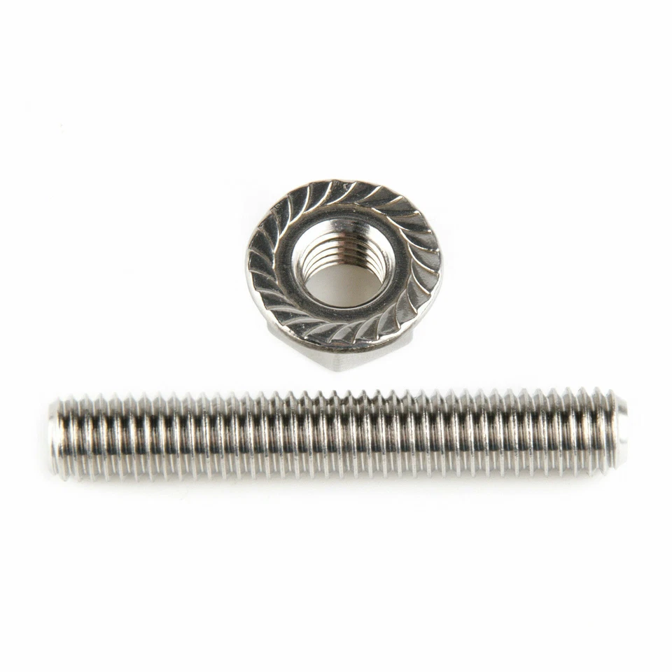 Juego de pernos colectores M8 x 1,25 x 50 mm para Ford E-350 Econoline 1997-2000 Foto 4 de 4