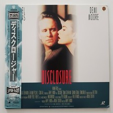 Disclosure Japanese Imported Laserdisc w/OBI Japan Michael Douglas Demi Moore