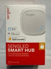 Singled Smart Hub, Compatible with Alexa, Google Assistant, HomeKit, Siri- White