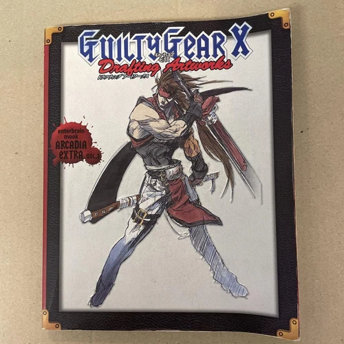 Guilty Gear X Drafting Artworks (Official Art Book) Japanese Japan Anime #T69