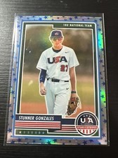 Stunner Gonzales 2023 USA Baseball Stars & Stripes Stars Parallel Card