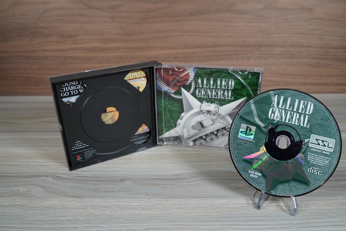 Allied General - PS1 PS2 Complete CIB - SUPER CLEAN