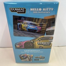 Tarmac Works 1:64 Audi R8 LMS GT3 Evo II Hello Kitty With Tarmac Cards SEALED 