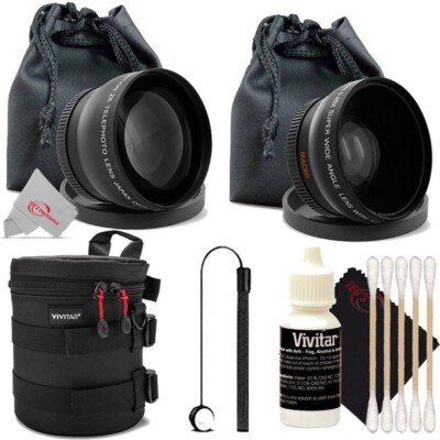 46mm Wide Angle Lens & Telephoto Lens Accessory Kit