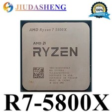 AMD Ryzen 7 5800X 3.8-4.7GHz 8Core 16Thr Socket AM4 105W R7-5800X CPU Processor