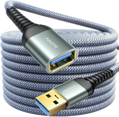 AINOPE USB Extension Cable,Usb Extender,Usb 3.0 Extension Cable, Male to Female 