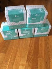 5 Packs Ditoi Disposable Face Towels, Biodegradable Super Soft & Thick 50Count