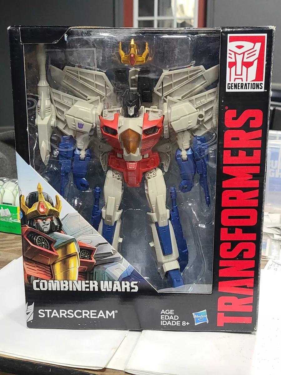 Transformers Starscream Combiner Wars Leader Class Action Figure New In Box