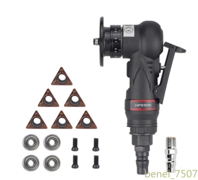 Pneumatic Chamfering Gun Chamfering Tool Air Mini Grinder Deburring Beveling 