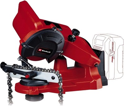 Einhell Akku-Sägekettenschärfgerät GE-CS 18 Li   Solo Tiefenbegrenzung Ketten...