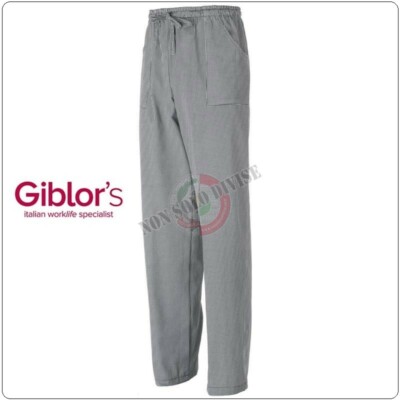 PANTALONI CUOCO Sale Pepe KOCHHOSEN PIZZAIOLO GIBLOR'S CHEF PANTS
