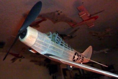 Douglas Devastator TBD-1 22'' Wingspan RC Model Airplane Printed Plans &Templates