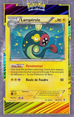 Lampéroie - NB03:Nobles Victoires  - 40/101 - Carte Pokemon Française - Photo 1/1