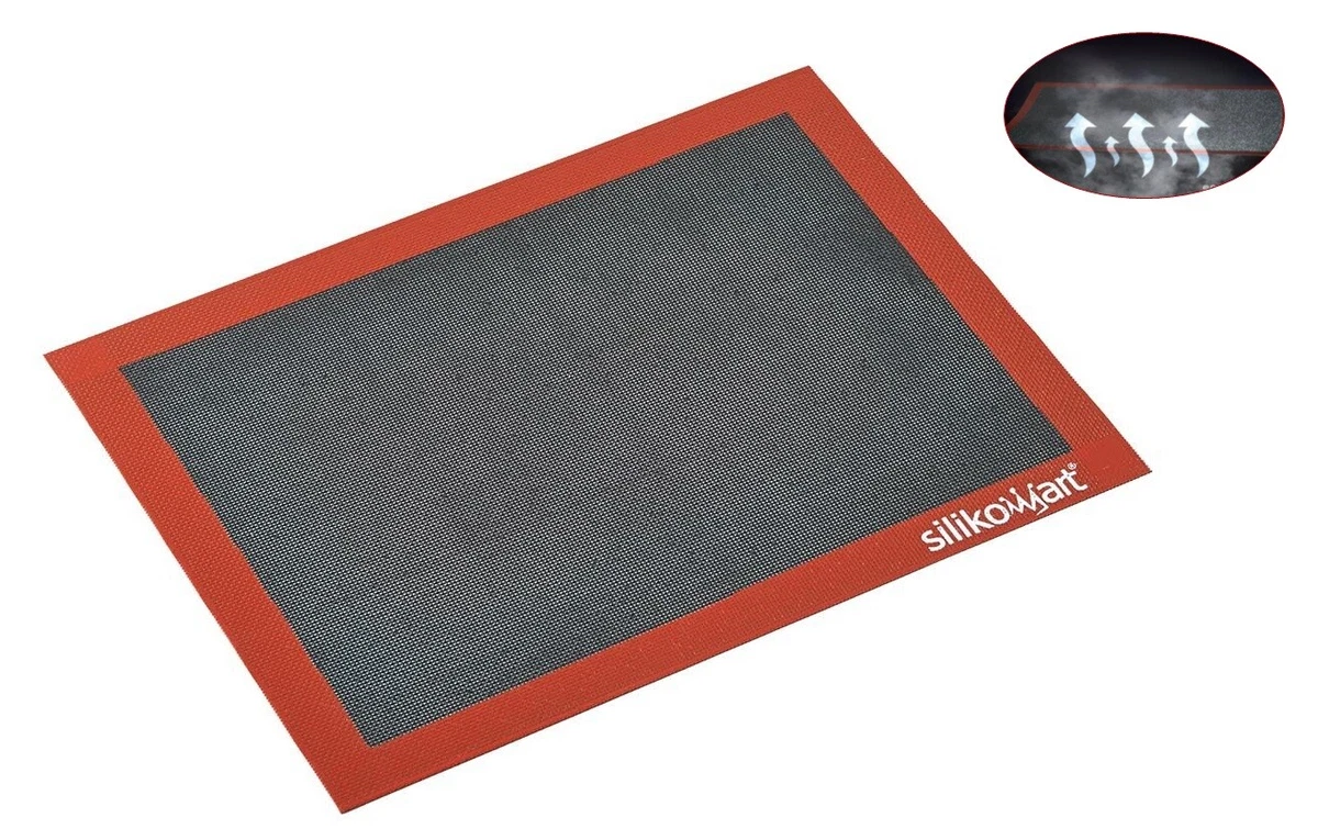 2 Tappetini Da Forno In Silicone Per Macaron: Microforati, Antiaderenti, 30x40 Cm, Riutilizzabili, Adatti A Friggitrice Ad Aria, Biscotti, Pasta, Pane, Accessori Pasticceria Professionale