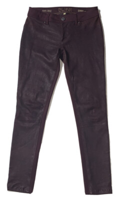 Preowned- DL1961 Emma Embossed Snake Print Power Leggings Womens (Size 27)