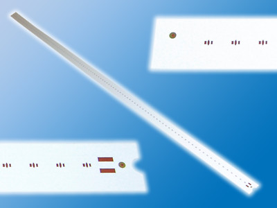 10x unbestückte LED Leiterplatte ultralange Platine|1167,8x21,3 mm | LP-1167-116