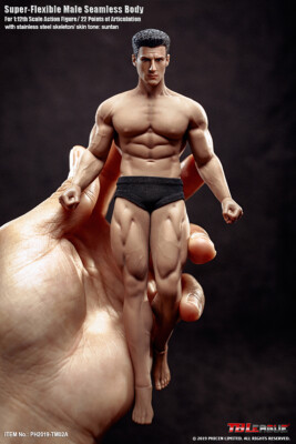 TBLeague TM02A Phicen Male Seamless Muscular Body w/ Head 1/12