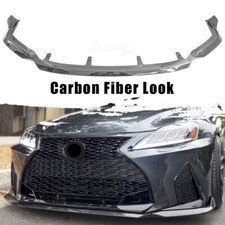 For 2021-2025 2021 Lexus Is350 F-sport Carbon V-style Front Bumper Spoiler Lip For 2021-2025 2021 Lexus Is350 F-sport Carbon V-style Front Bumper Spoiler Lip