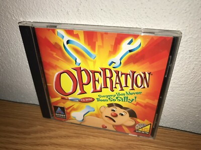 HASBRO OPERATION PC GAME INTERACTIVE CD-ROM WINDOWS 95, 98: WORKS! 