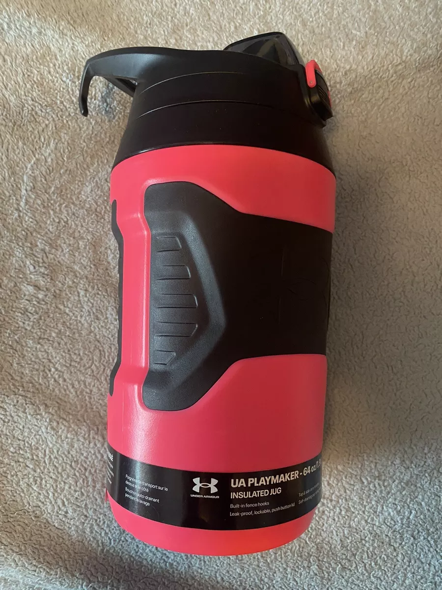 Under Armour UA Playmaker Insulated Jug Water Bottle 64oz Fitness Workout  Sports