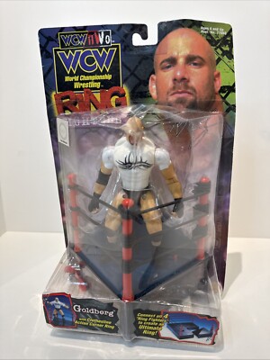 WCW Ring Fighters Goldberg 1999 Toybiz NOC
