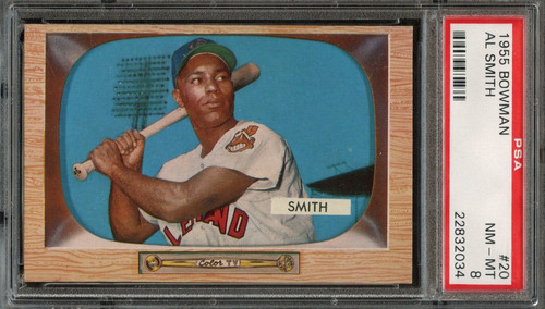 1955 Bowman Al Smith #20 card