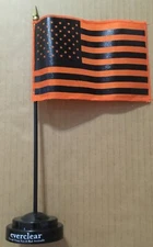 EVERCLEAR Limited 2000 USA PROMO CLOTH & PLASTIC AMERICAN FLAG for Songs CD MINT