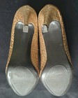 Liz Claiborne Flex Gold Lizard Design Pumps Size 11 M — photo 7