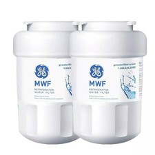 US- 2 PACK GE MWF MWFP 46-9991 GWF Smartwater Genuine Refrigerator Water Filter