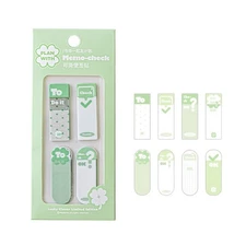 120 Sheets Writable Label Page Marker Bookmarks Clear PET Adhesive Notes Pad