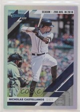 2019 Panini Donruss Season Stat Line /298 Nick Castellanos Nicholas #58 v9t