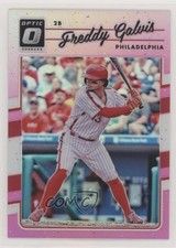 2017 Panini Donruss Optic Pink Prizm Freddy Galvis #126 fm0