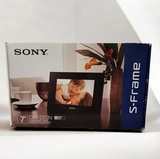 NEW Sony S-Frame DPF-D72N LED Backlight 800 X 480 Pixels 7" Digital Photo Frame