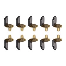 0.24"x0.39"(DxL) L-Shelf Support Peg - 30Pack - Good for Furniture Shelf