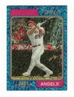 MIKE TROUT  2023 TOPPS HERITAGE CHROME BLUE SPARKLE CARD #5 - ANGELS - NM-MINT