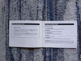 Captain Commando Trojan - Nintendo NES - Instruction Manual Only