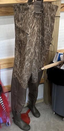 Rogers Chest Waders Size 11 Insulated Brown Camouflage Polyester