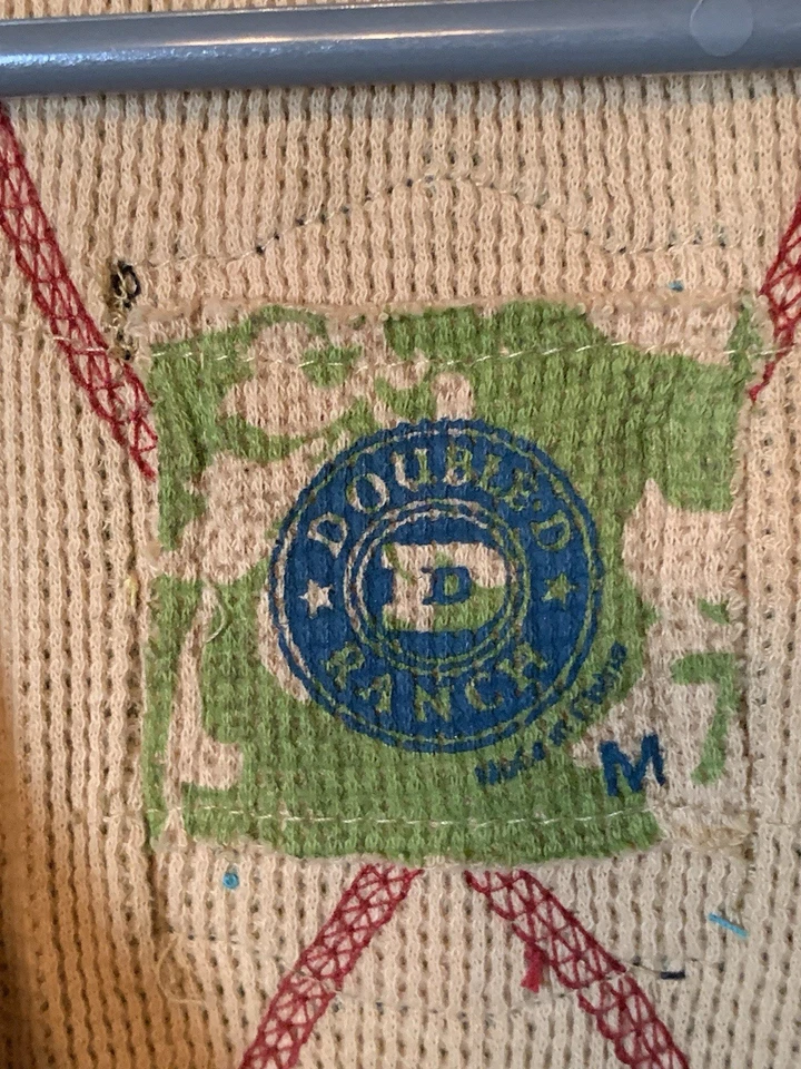 Double D Ranch Thermal Tapestry Patches Embroidered Dress Size M - Image 4 of 4