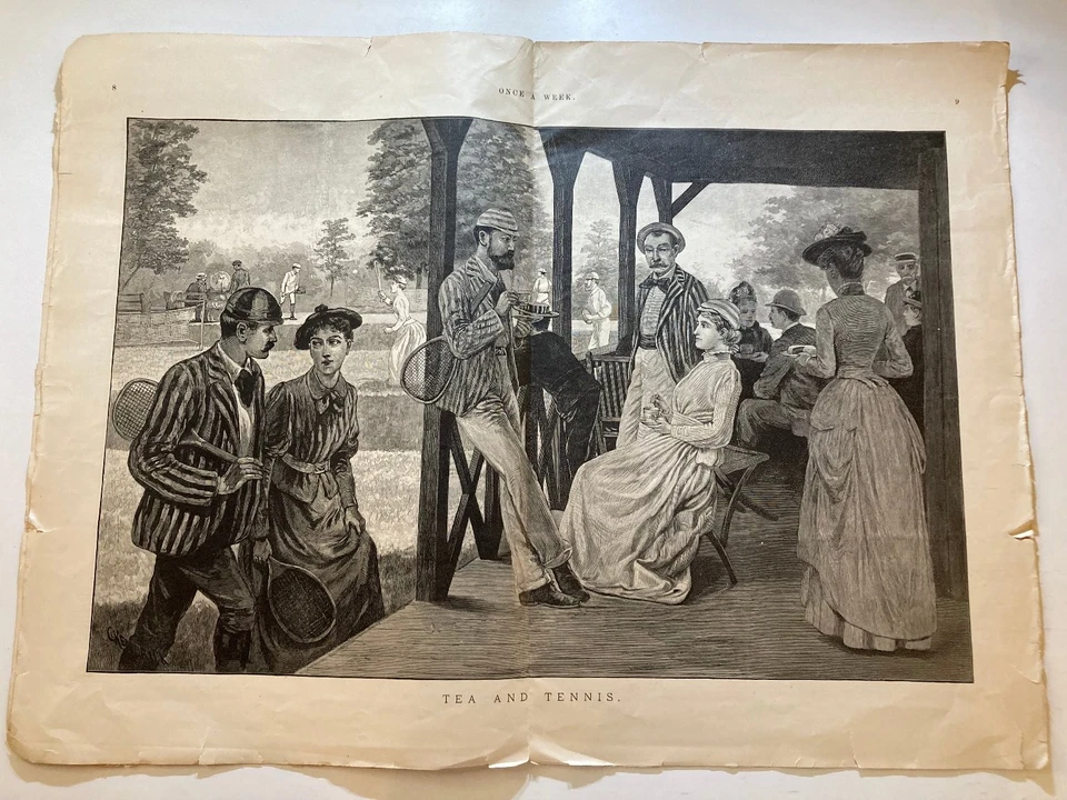 Once A Week Magazine June 17 1890 Vol 5 No 9 Illustrated Weekly Newspaper - Image 4 of 4