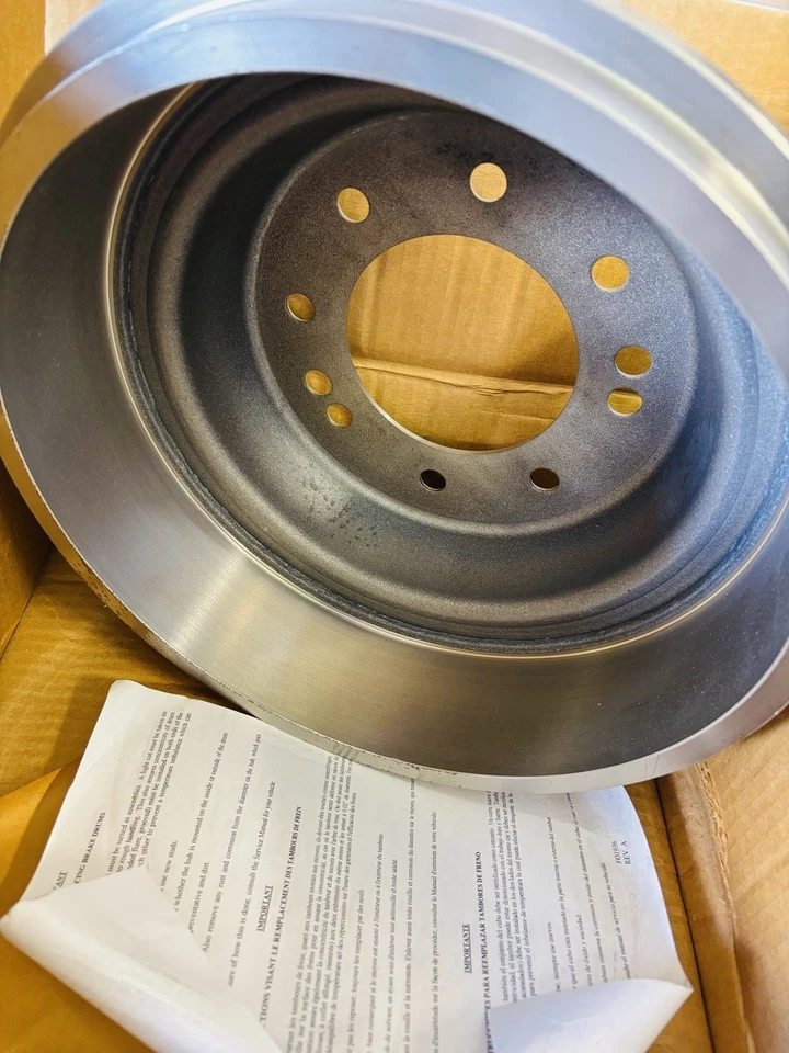 Nuevo de Lote Antiguo Tambor de Freno Trasero 8 Tacos J20 Jeep Truck Foto 3 de 4