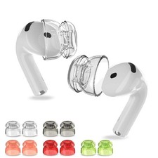  5 Pairs Ear Tips Cover for AirPods 4 Earbuds 2024 , Soft Silicone Earbuds ...