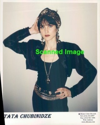 Press Photo: TATA CHUBINIDZE 8x10 Color