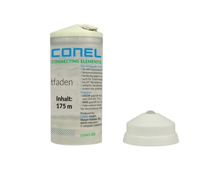 ( 0,09/m) Conel Gewindedichtfaden univ. Einsetzbar 100% PTFE 175m