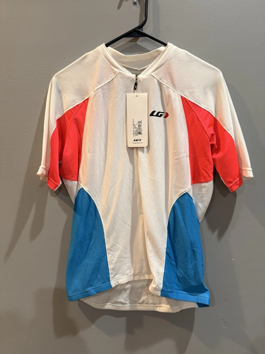 Maillot Cycliste Louis Garneau Homme Taille 2XL - Multicolore, Poches, 1/4 Zip