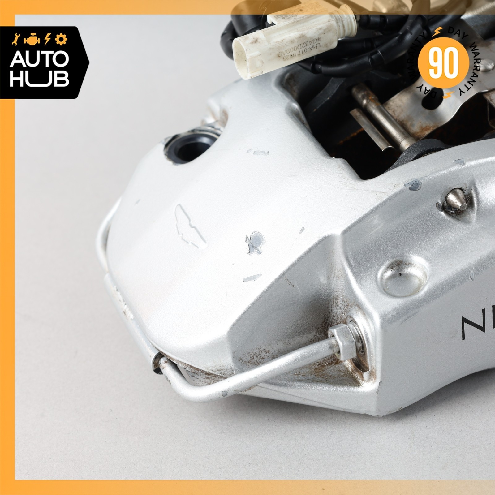 05-17 Aston Martin DB9 V8 Vantage Rear Brake Calipers Set 7G432C465EA OEM 34k