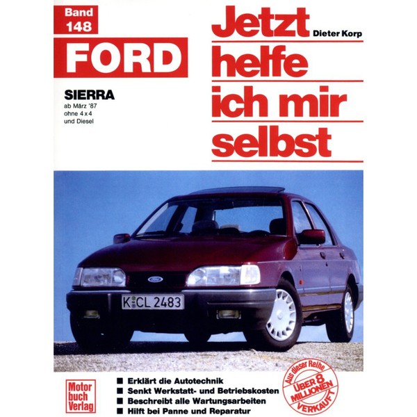 Ford Sierra Ii GBC/GB4/GBG (87-93) Jetzt Helfe Ich Mir Selbst Werkstatthandbuch-image