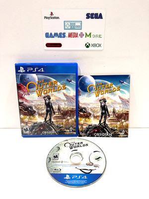 The Outer Worlds (Sony PlayStation 4, 2019) PS4 Complete w/ Insert TESTED CIB