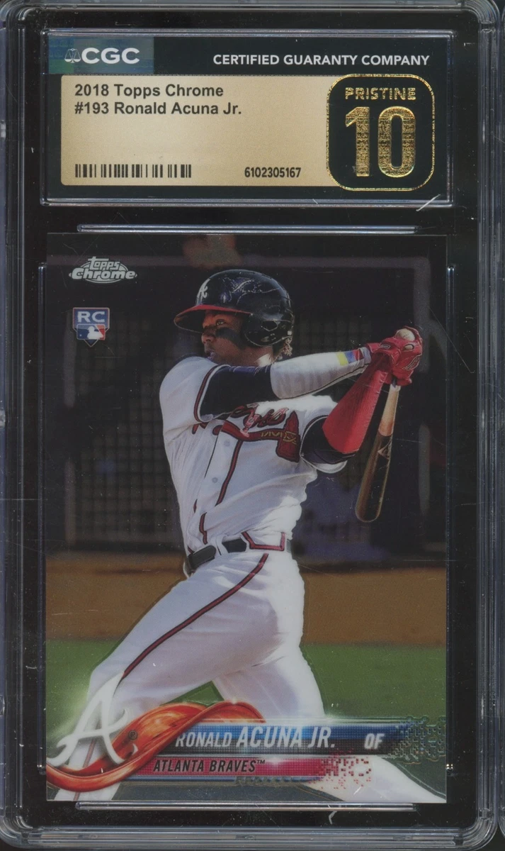 Topps Baseball 2018 Season Ronald Acuña Jr. Sports Trading Cards
