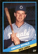 Nick Capra 1988 CMC Omaha Royals #12 RC Omaha Royals FREE SHIPPING AutographDen