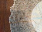 one round vintage crocheted tablecloth linen center 31 in Ivory   Beautiful! — photo 2